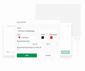 Begivenhed i fotokalender